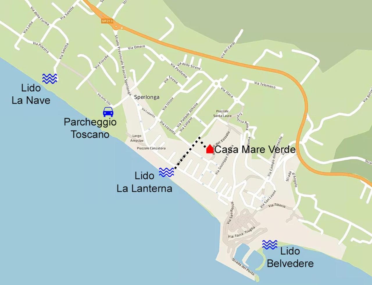 Casa Vacanza Mare Verde Sperlonga Exterior photo